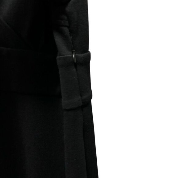 Coldwater Creek Womens Petite Black V-Neck Banded Waist Dress Size 14 - Picture 5 of 7